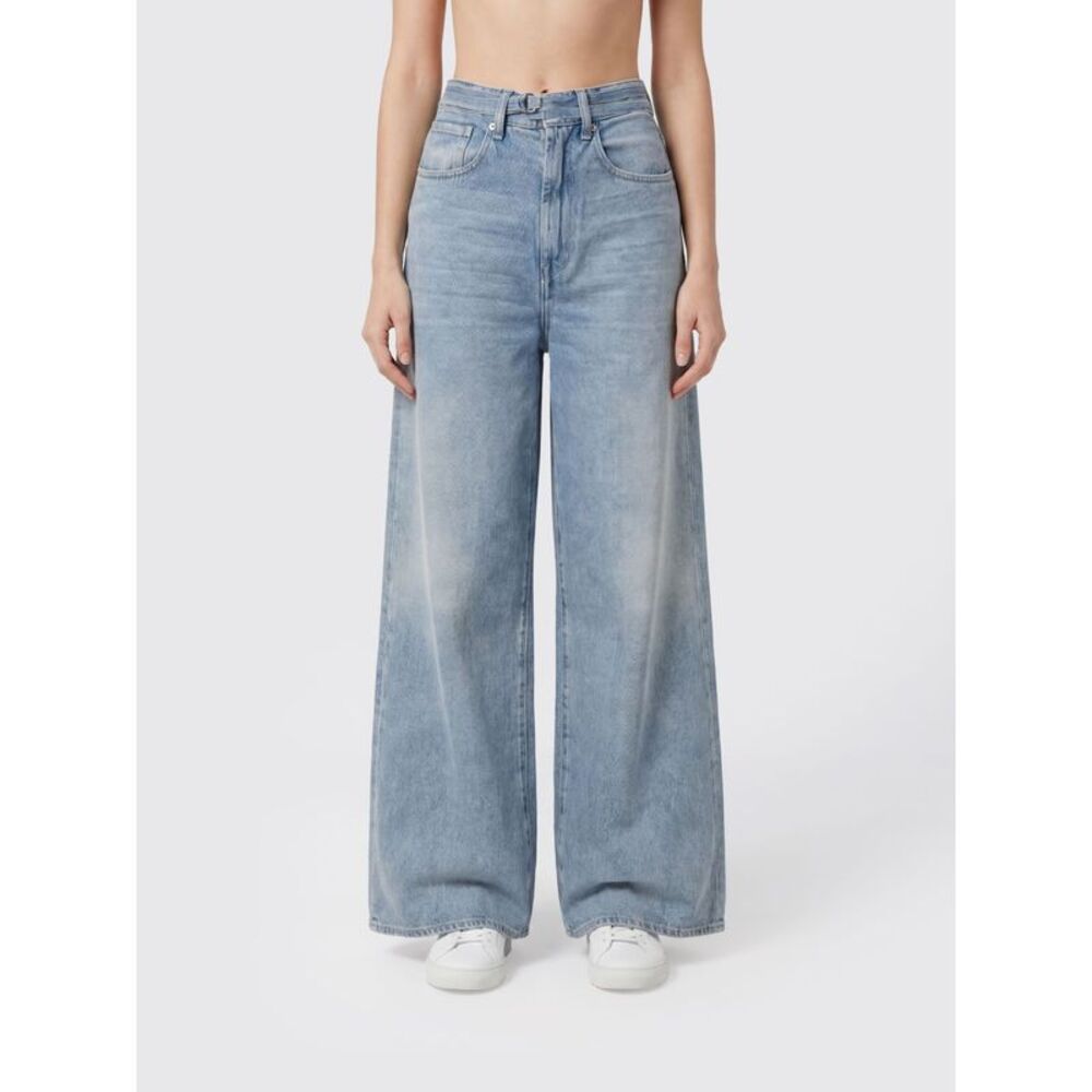 Cycle Women Cycle High-Waisted Flare Leg Jeans In Pure Cotton Denim